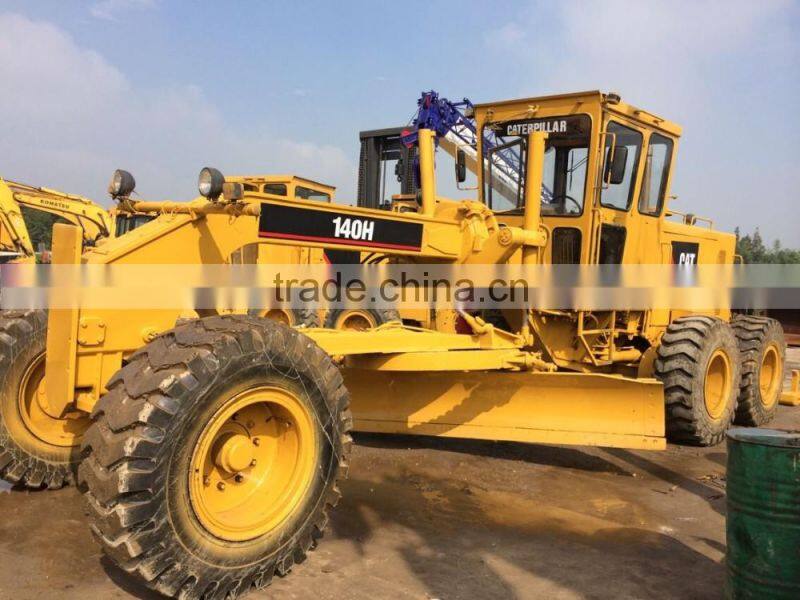 original used good condition motor grader 140H in cheap price for sale