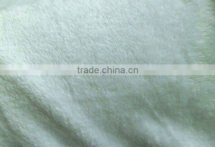 40s cotton+polyster+ spandex 350gsm warm keeper fleece fabric