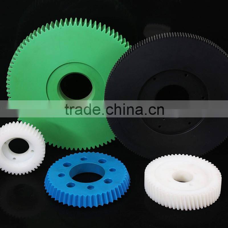 Free sample engineering custom made cnc machined center transmission plastic worm gear mold