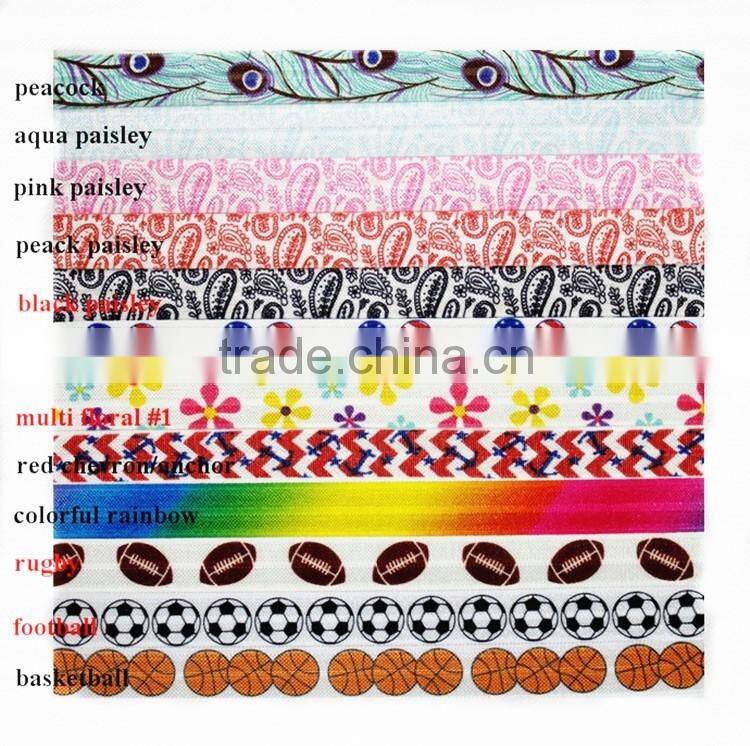 underwear high stretch band --elastic bands wholesale -custom printed garment accessories fold elastic band