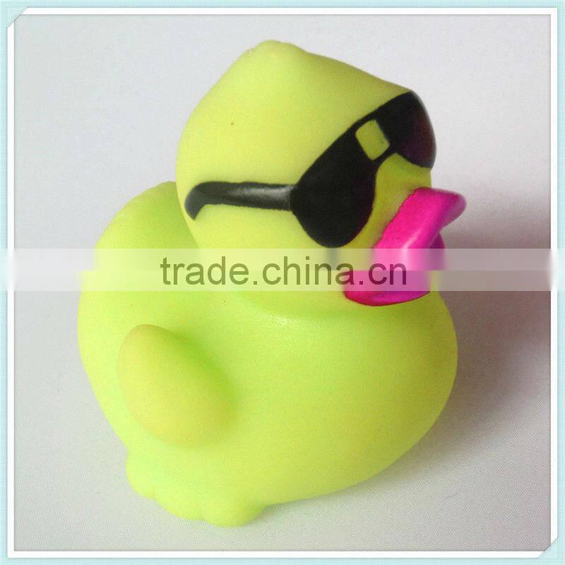 Weighted Floating Rubber Bath toys with Sunglasses