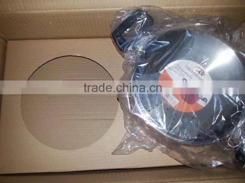 Forged/Pressed 3ply Clad Aluminum Copper non stick Fry pan Cookware Used in Chef