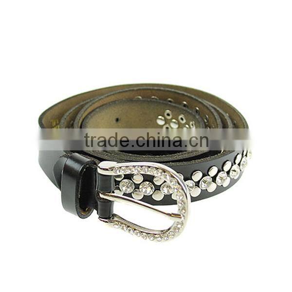 Wholesale Women's Faux Hair Leopard Western Belts