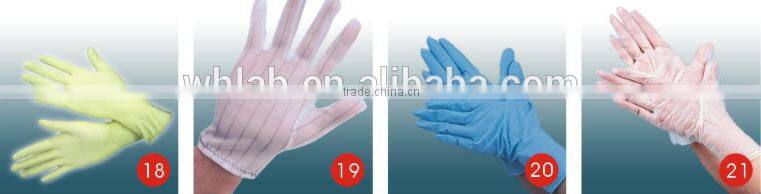 nitrile disposable glove powder free powdered can be available