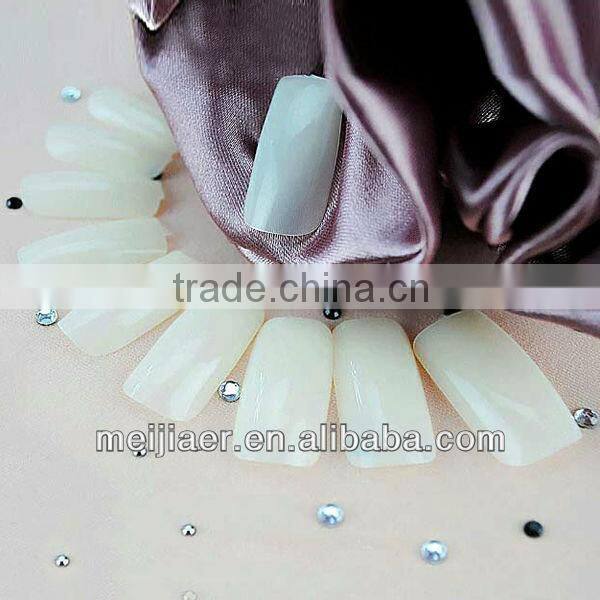 ABS false nail tips design 10 sizes each 50 pcs per bag