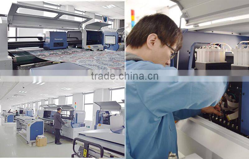 2016 coustomized white silk fabric hand painted