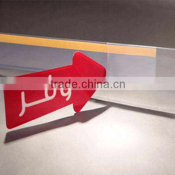 Supermarket Display Clips Printing Shelf Talkers for Promotion