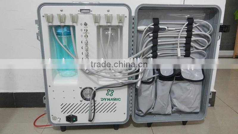 CE/FDA approved DU-893 Dental Equipment for Dentist Portable Delivery Unit Cart Suitcase