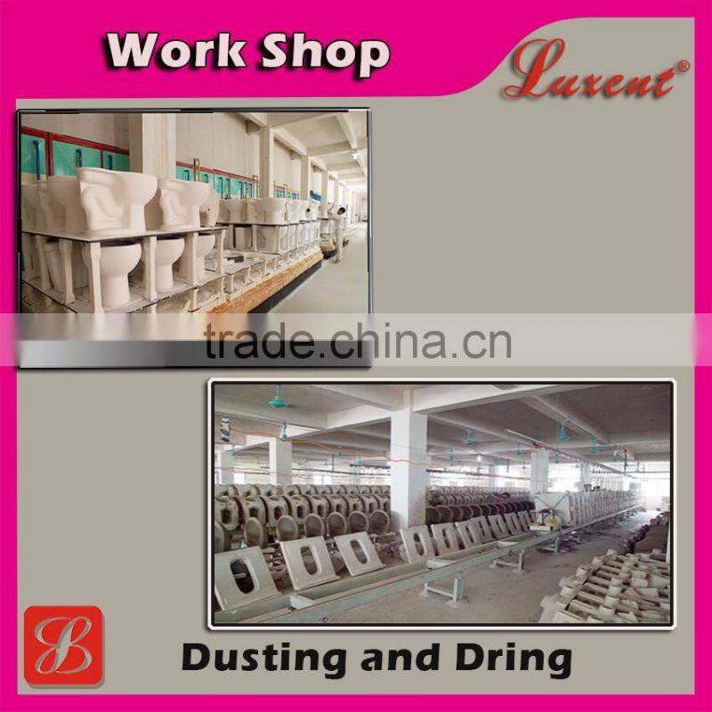 Colorful ceramic wash room 17"Lavatory Basin Light Blue