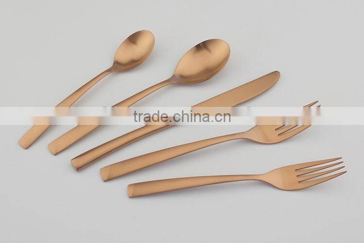 20PCS Gold Plated Flatware set 4026