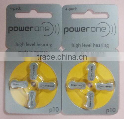 programmable Hearing aid battery hottest selling power one made in germany