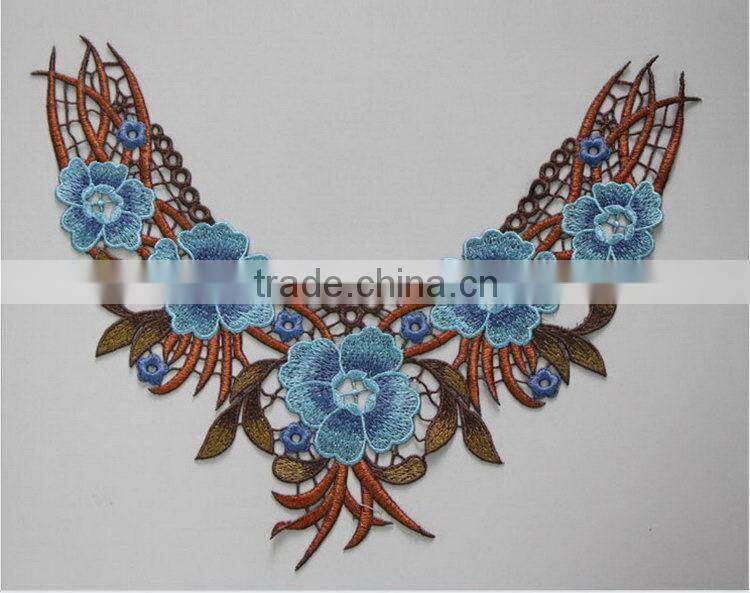 Top grade hot sale 2016 crochet lace trims collar