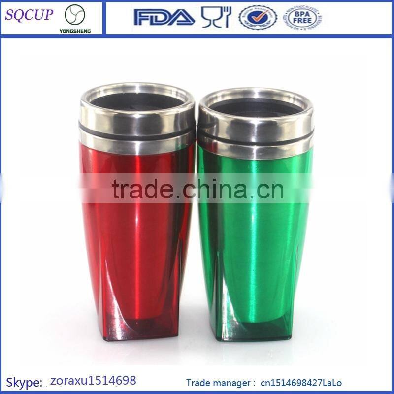 450ml Personalized Double Wall Thermos auto/Travel mug/Insulated Coffee Tumbler Wholesale