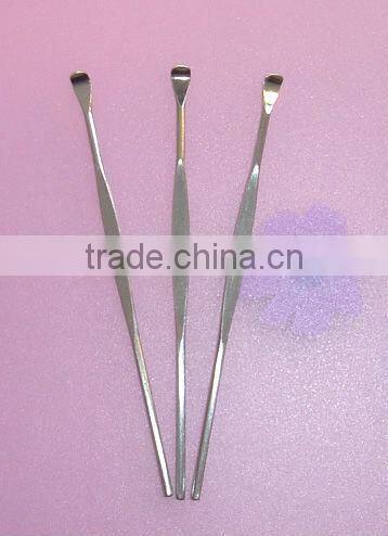 Metal Silvery Carbon Steel Ear Wax Remover