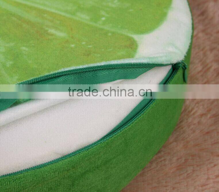 New Creative 3D Summer Fruit PP Cotton Office Chair Back Cushion Sofa Throw Pillow New NVIE