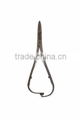 Black Color Fly Fishing scissors clamp,Micro scissors forceps,Fly fishing Tools,Fly Fishing Instruments,Mitten Scissors