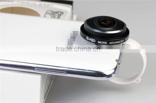 3 in 1 Mobile phone camera lens 235 degree super fisheye lens