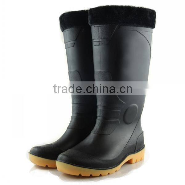 yellow boots PVC Outsole Material and cheap Rain Boots