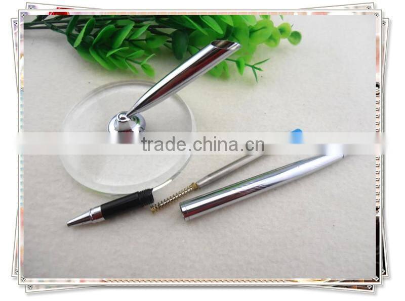 TT-05 high quality metal table pen , silver table pen for bank