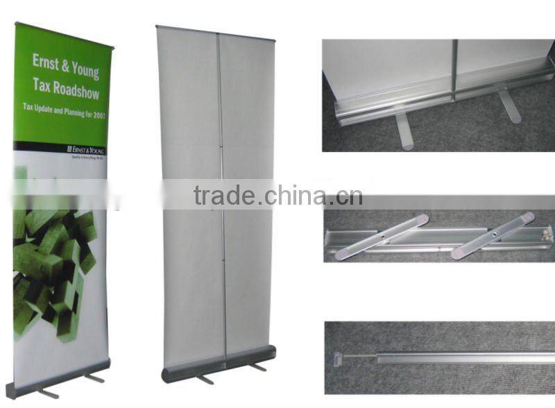 Factory custom ABS/aluminium vinyl xbanner stand