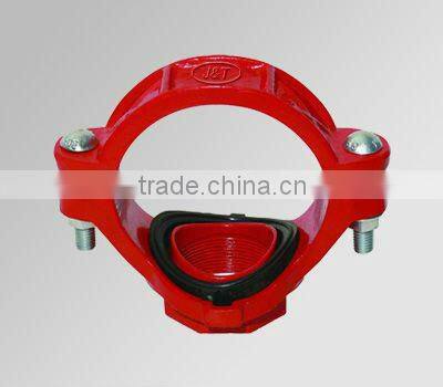 Mechanical tee threaded with FM/UL cerfiticate