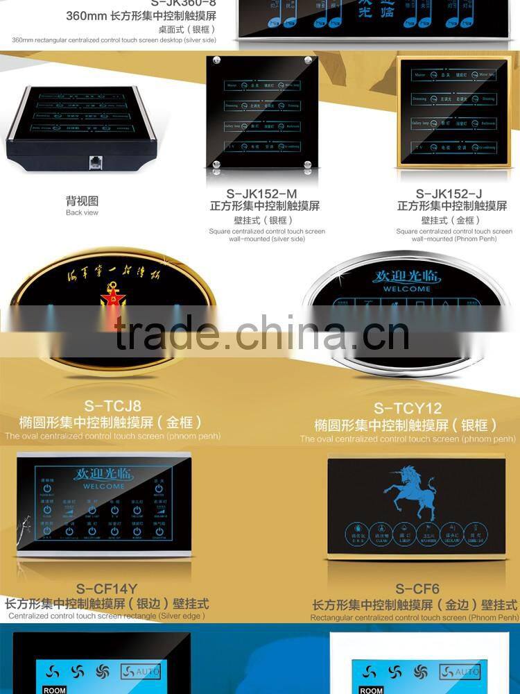 Hot selling OEM&ODM fashion electronic hotel room ceramic door number plaques with low price