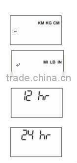 sportline pedometer/FM radio