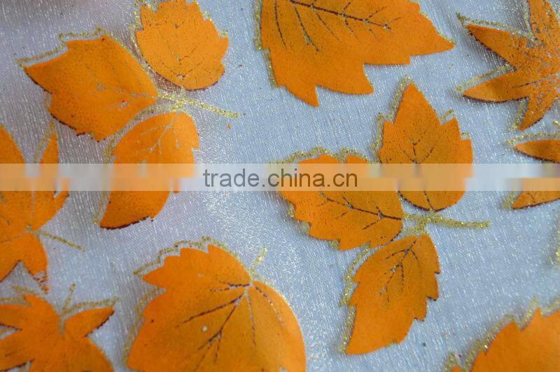 Organza Bronzing Fabric Two-tone for Decoration DSN212