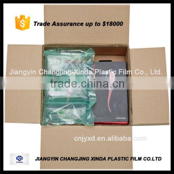 New material and recycled material air cushion plastic packaging film