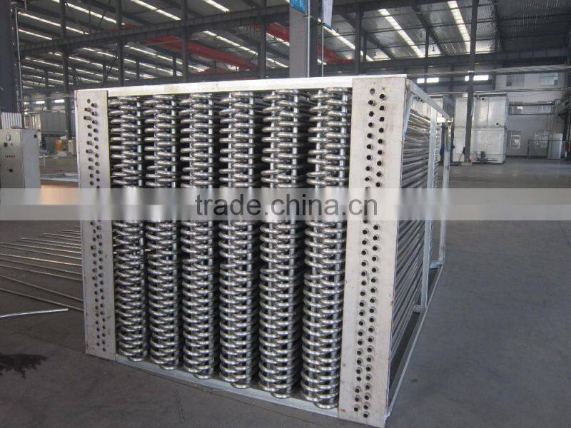 mixed flow series closed cooling tower