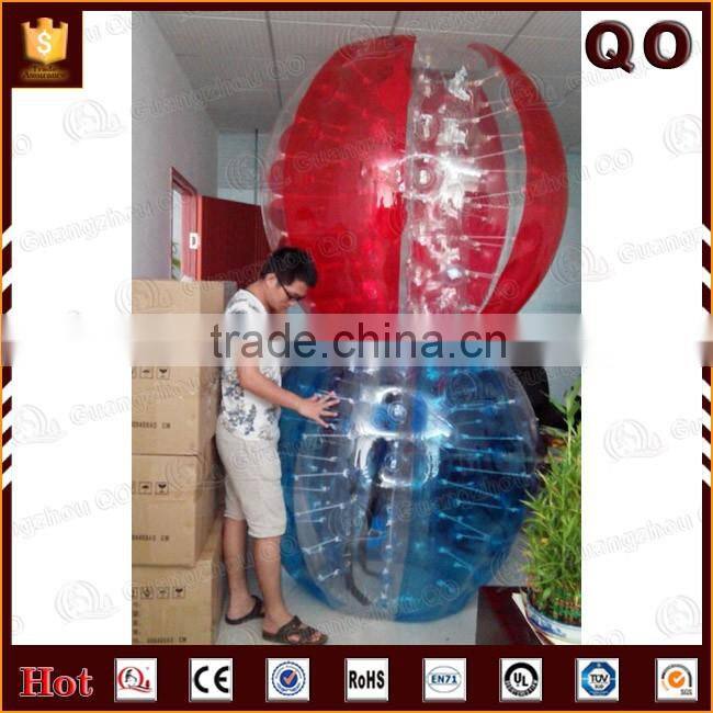 China suppliers inflatable zorb bubble outdoor body bumper ball