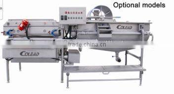 Automatic vegetable processing line/salad/IQF vegetable washing machine