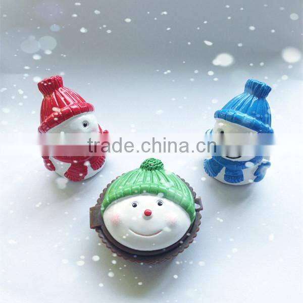 Merry Christmas cupcake shaped cute lip gloss