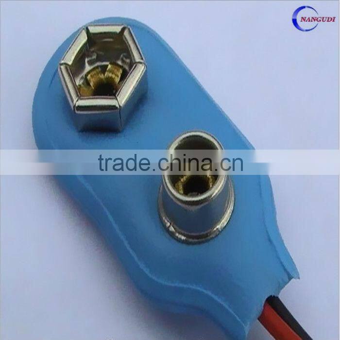 type I/T soft rubber 9V/12V/18V/27V snap lock connector