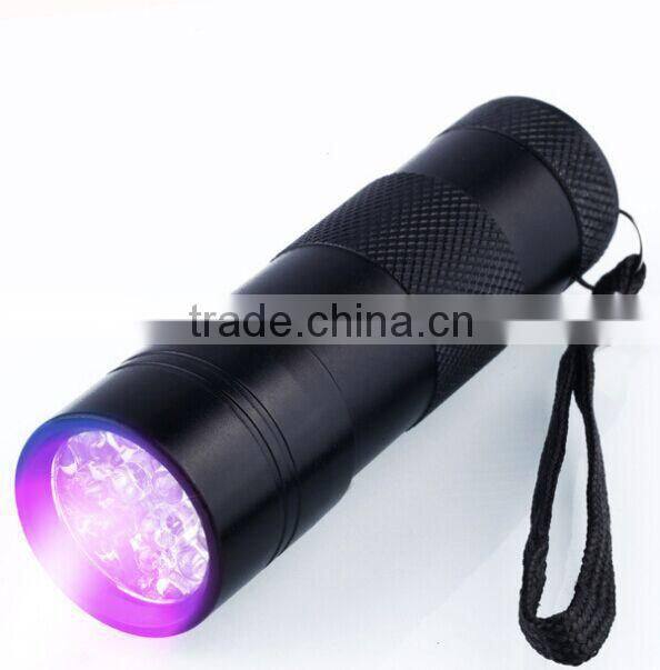 365nm,395nm led uv flashlight