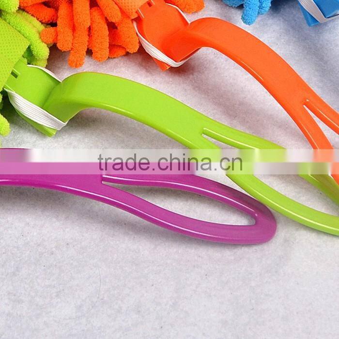 Best Selling Cute Colourfur Cleaning Mini Plastic Handle Chenille Duster for Computer