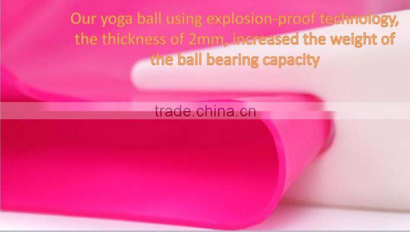 PVC Anti-burst Balance Stability Yoga Ball from chinese supplier