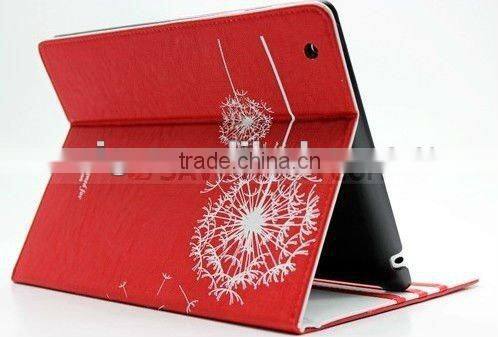 Dandelion Folio Leather Case for Ipad3