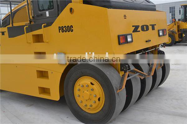 VOLVO SDLG made 30ton Tyres model Road roller P830 popular for SAUDI