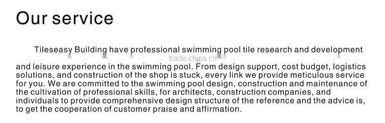 all kinds blue mosaic flower patterns for swimming pool decorative