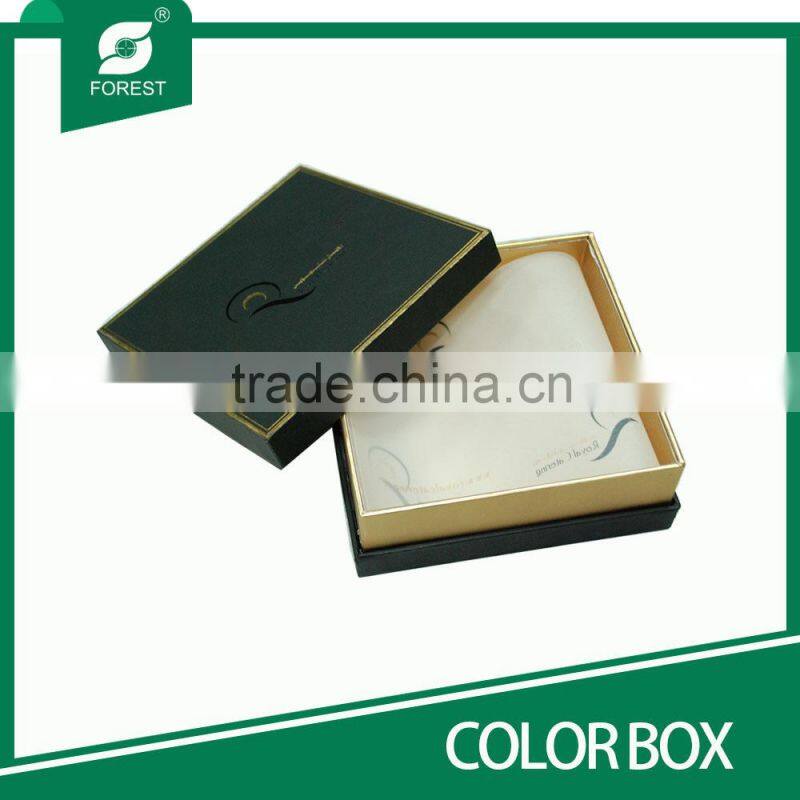 HOT GOLD STAPPED HIGH QUALITY COLOR GIFT BOXES FOR PACKING LIPSRICK