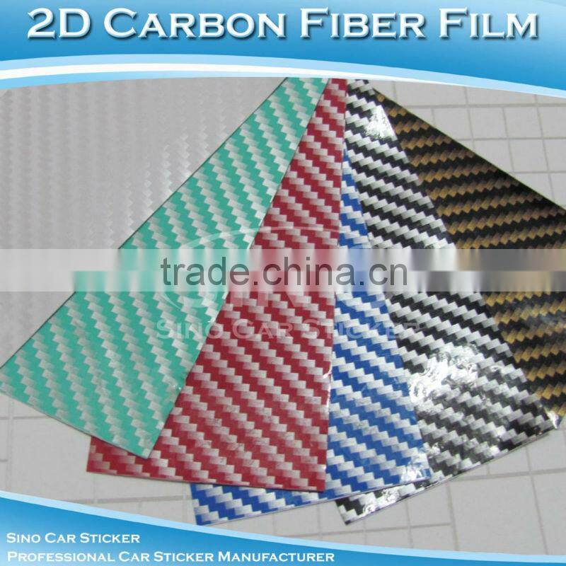 Super Glossy Colors Release Paper 140g Auto Carbon Fiber Car Wrap