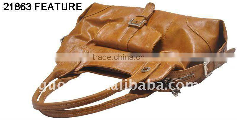 TOP FASHION! 2012 the hot design Name Brand lady genuine leather handbags
