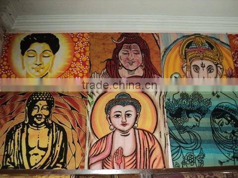 indian hindu gods printed bedsheets tapestries