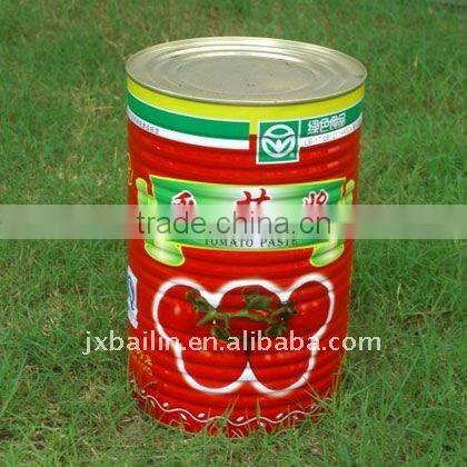 HOT!! 425g canned tomato recipe brix 28-30, easy/normal open,
