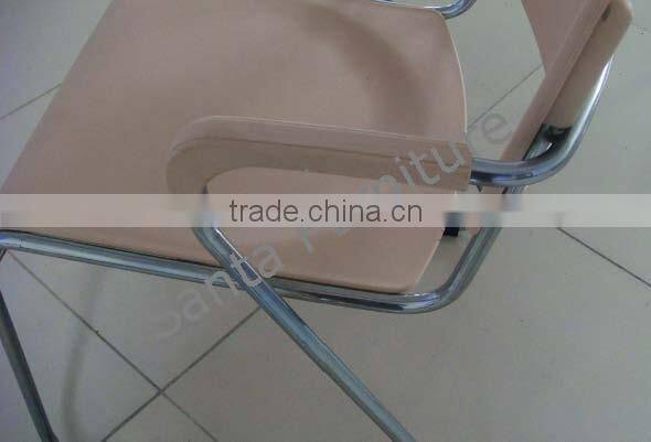 hot sales plastic office chairs with armrest for wholesale 1002A