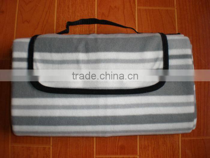 Printing polar fleece picnic rug