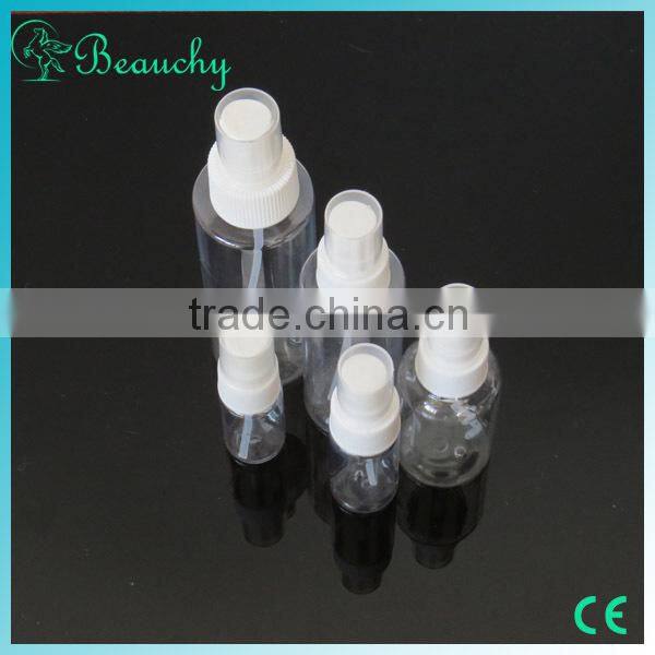 2015 China alibaba different size mini small spray bottle, hair salon spray bottle , pet plastic trigger spray bottle