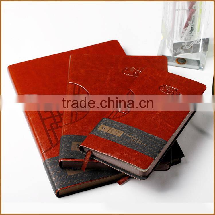 Wholesale Popular leather A5 agenda organizer notebook