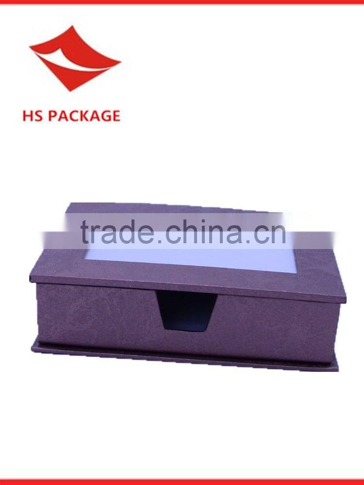 Folding paper photo frame with storage box